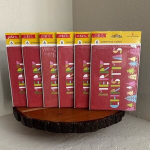 🎄American Greetings Holiday Christmas Cards Bundle Lot of 6